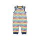 Kite Clothing Baby Unisex Splash Stripe Dungarees - Multicolour cotton - Size Newborn