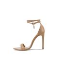 Nicowa Riemchensandalette Damen beige, 41