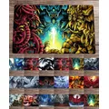 YuGiOh Playmat Drachen TCG CCG Matte Trading Card Spiel Matte Anime OCG Bord Spiel Playmat & Freies