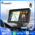 Podofo universal 7-Zoll-Automonitor Airplay Autoradio Multimedia-Video-Player tragbare HD drahtlose