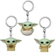 New Baby Yoda Collection Keychain Action Star Wars Pendant Dolls Xmas Gifts for Kids Figure Star