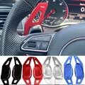 Car Steering Wheel Paddle Extension Shifters Shift Sticker Decoration For Audi S3/RS3 2015-2016 Red