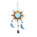 1pc Metal Wind Chime Pendant Window Hanging Ornament Outdoor Wind-Bell Decor