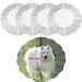 2 Pack 10 Inch Sublimation Wind Spinner Blanks 3D Aluminum Wind Spinners Kinetic Sculpture for Yard Garden Lawn Patio