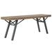 vidaXL Patio Bench 47.2" Solid Acacia Wood