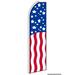 OnPoint Wares| USA Swooper Flag | Advertising Flag/Business Flags | 11.5ft x 3.5ft