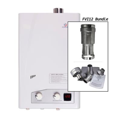 Eccotemp 4.8 GPM Residential Natural Gas Tankless Water Heater with - White