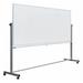 96 x 40 in. Double-Sided Magnetic Whiteboard