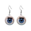 Dolls: Your Perfect Playmates! HIMIWAY Dollhouse Inspiration Blinking Earrings Doll Eye Earrings Earrings without Earholes Earclips Terrible Blinking Action Gothic Earrings