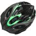 Bike Helmet Lightweight Bike Helmet For Adult Men Women Comfort With Pads & Visor Bicycle Helmet For Adults Mountain Road Biker Mountain Road Cycling Helmets Mountain Bike Helmet-green+black