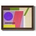 Color Composition I Premium Framed Canvas- Ready to Hang