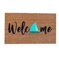 Halloween Decorations Summer Boat Doormat Beach Doormat Welcome Funny Cute Doormat Door Mat Welcome Friends Doormat Funny Doormat New Home Door Mat Halloween Decor