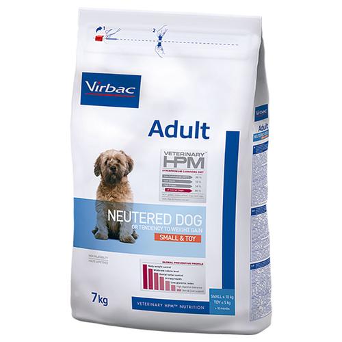 7 kg Virbac Veterinary HPM Dog Adult Neutered Small & Toy Hundetrockenfutter