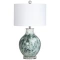 Crestview Collection Gwen 27" High Glass Table Lamp