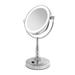 Zadro LED Cordless Dual-sided Mirror - Chrome - Frontgate