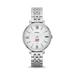 Women's Fossil Silver Saint Francis Red Flash Jacqueline Stainless Steel Watch