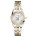 Women's Bulova Silver Pace University Setters Two-Tone Stainless Steel Watch