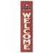 Polk State College Eagles 12" x 48" Welcome Outdoor Leaner