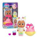 Cry Babies Magic Tears Jumpy Monsters, Stars Nunu, Puppe zum Sammeln mit Monster-Pyjama, Spielzeug für Mädchen und Kinder + 3 Jahre