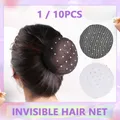 Filet à Cheveux en Maille Invisible Accessoires de Coiffure Lignes Douces pour Perruques Filet à