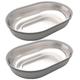 2 Replacement Bowls Stainless Steel SureFeed Microchip Pet Feeder Bowls