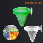Aquarium mangeoire pour poissons, vers rouge vivant, crevettes, cône d'alimentation, tasse avec