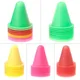 10 Pcs Skate Marker Cônes Roller Football Soccer Training Equipment Marking Cup