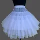 Jupon en Tulle Dur pour Fille Robe à Fleurs Sous-Jupe Accessoires de Cosplay Lolita Tutu de