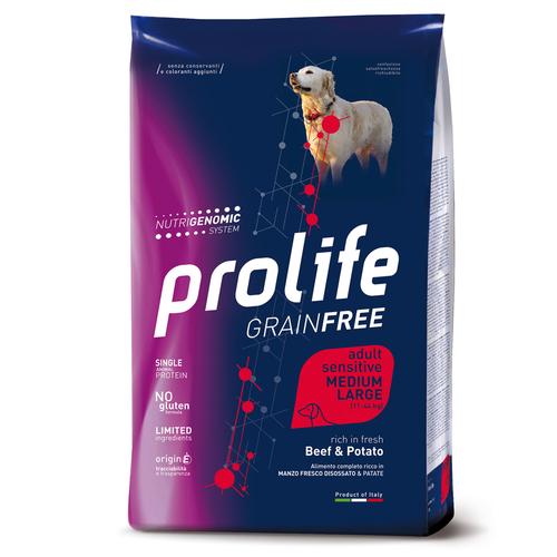 Dog Prolife Grain Free Rind & Kartoffel - 10 kg