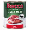 Rocco Single Meat 6 x 800 g umido per cane - Manzo