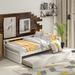 Twin Size Wooden Daybed with Trundle