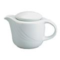 Libbey 9184335 12 oz Schonwald Teapot - Donna, Porcelain, White