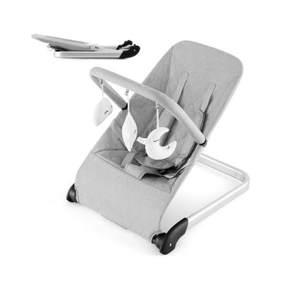 Costway Foldable Baby Bouncer with Removable Fabri...