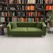 Mercer41 Crebessa 91" Luxury Modern Tufted Velvet Living Room Sofa Couch Velvet in Green | 30.3 H x 91 W x 33.5 D in | Wayfair