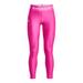 Under Armour Girls' Armour Legging (Size L) Rebel Pink/White, Polyester,Elastine