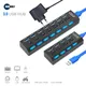 USB Hub 3 0 Hub USB 3 USB 2 0 Multi USB Splitter Power Adapter 4/7 Port Mehrere Expander 2 0 mit