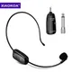 Wireless Mikrofon Headset UHF Wireless Mic Headset und Handheld 2 in1 160 ft Bereich für Stimme