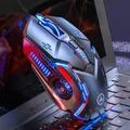 Laser Maus für PC Gamer Gaming Mouse Ergonomische Mäuse mit LED Backlit USB Mäuse für Computer Gamer