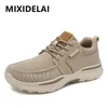 Männer Casual Schuhe Leinwand Atmungsaktive Loafer Neue Männliche Komfortable Outdoor Wanderschuhe
