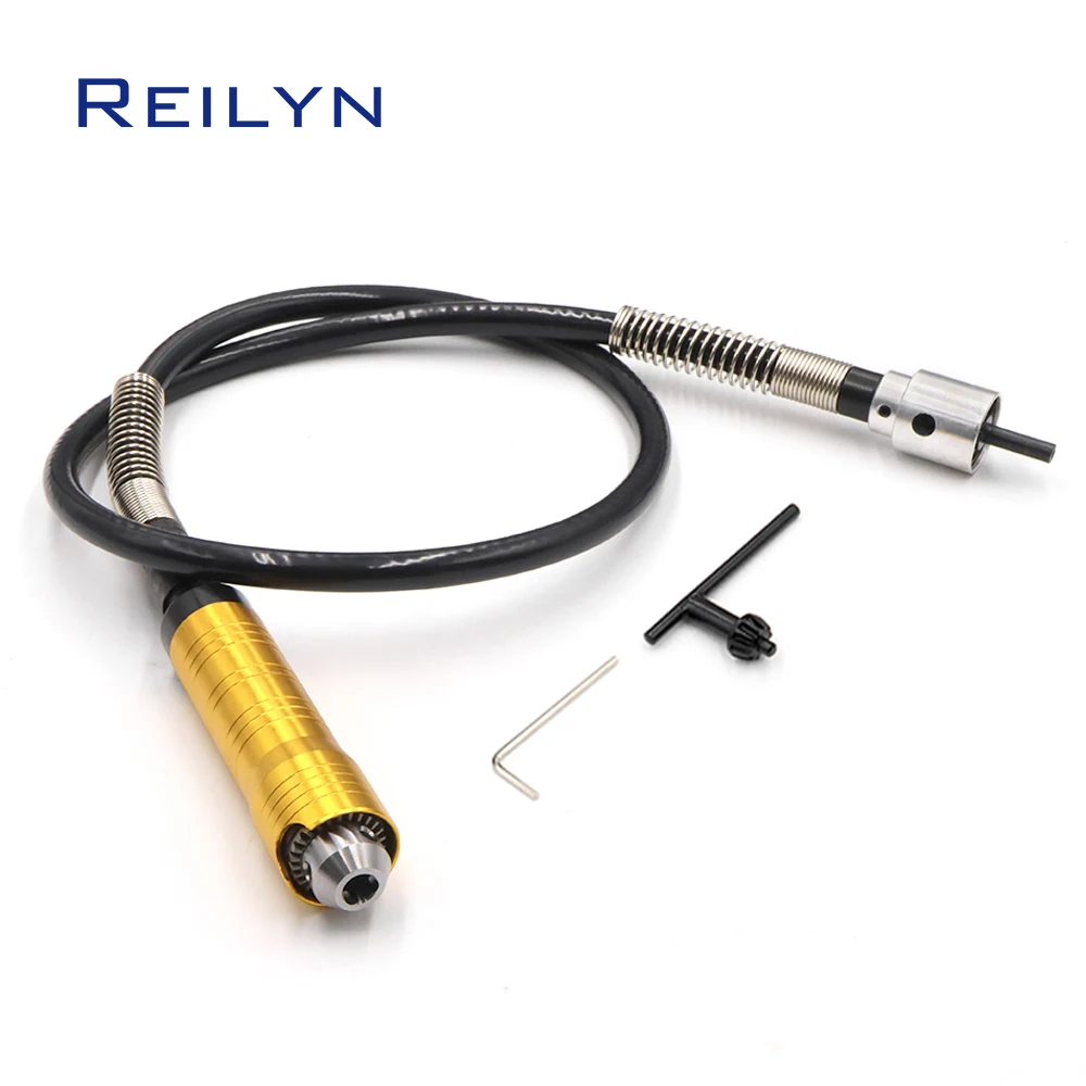 Flexibles Wellenrohr, Handbohrmaschine, Klemmgröße 0–6,5 mm, für Dremel-Verlängerungswellenrohr für elektrisches Schleifwerkzeug Image