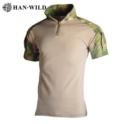 Military Tactical Hemd Jagd Kleidung Combat Shirt Multicam Mann Sommer Camouflage Shirts Sommer