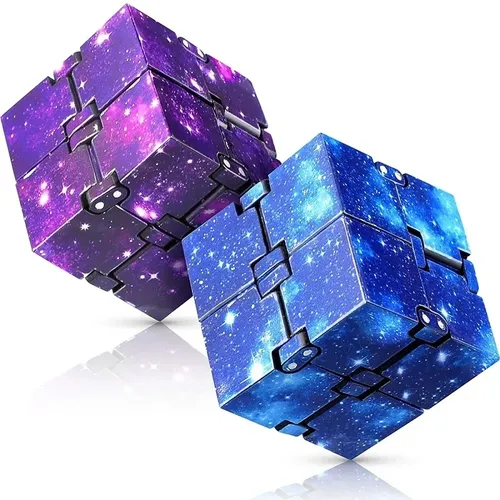 Unendlichkeit Cube Flip Adhs Spielzeug Angst Spielzeug Fingerspitzen für Spiel Puzzle Antistress