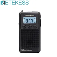 Retekess mini radio fm tr103 tragbare taschen radios am sw stereo radio empfänger alle wellen