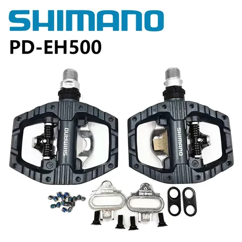 SHIMANO PD-EH500 Fahrrad Pedal Licht Action SPD Pedale Mit Cleat SM-SH56 Original Shimano Fahrrad