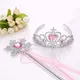 Neue Mädchen Prinzessin Krone Haar Zubehör Braut Crown Kristall Diamant Tiara Hoop Stirnband Haar