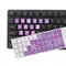 Notebook Englisch Tastatur Aufkleber Macaron Farbe Schlüssel Aufkleber Desktop-Computer Aufkleber Peeling Reparatur Staub-proof Tastatur Film