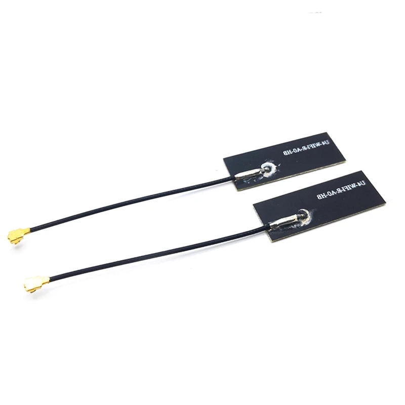 2 stücke Mini PCIE Wifi Interne Antenne Laptop Wifi BT Film Antenne Für Drahtlose Karte Tablet Adapter Antenne QXNF Image