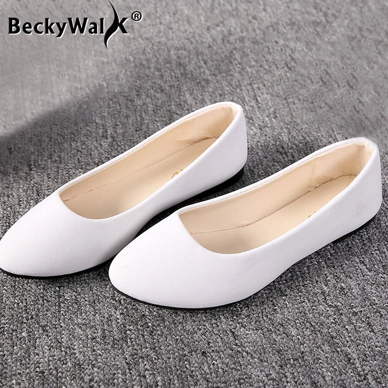 20 farben frühling und sommer tragen frauen flache schuhe große bequeme schuhe weibliche süßigkeiten farbe schuhe Müßiggänger EU 41/42/43 WSH2214
