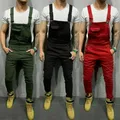 Neue Mens Denim Jeans Overalls Latzhose Bib Overalls Hosen Overall Hose