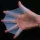 Schwimmen Hand Finger flosse Lernen Schwimmbad Zubehör Finger tragen Hand Web Flossen Training Tauch